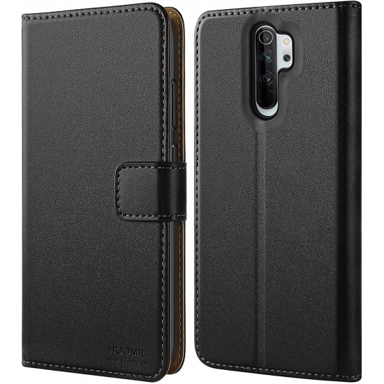 HOOMIL Case Compatible with Xiaomi Redmi Note 8 Pro Premium PU